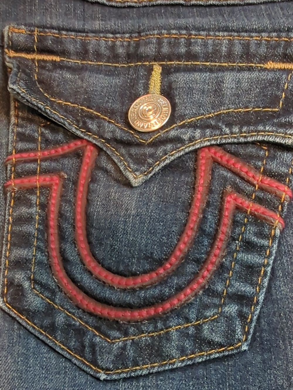Vintage Y2K Women's True Religion Jeans Size 29 - Picture 6 of 11